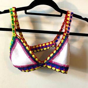 Never worn knitted swim suit